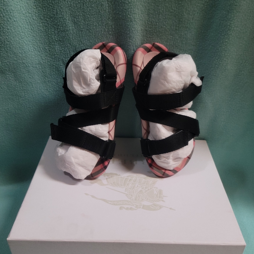 Burberry Toddler Sandal (Girls) Authentic